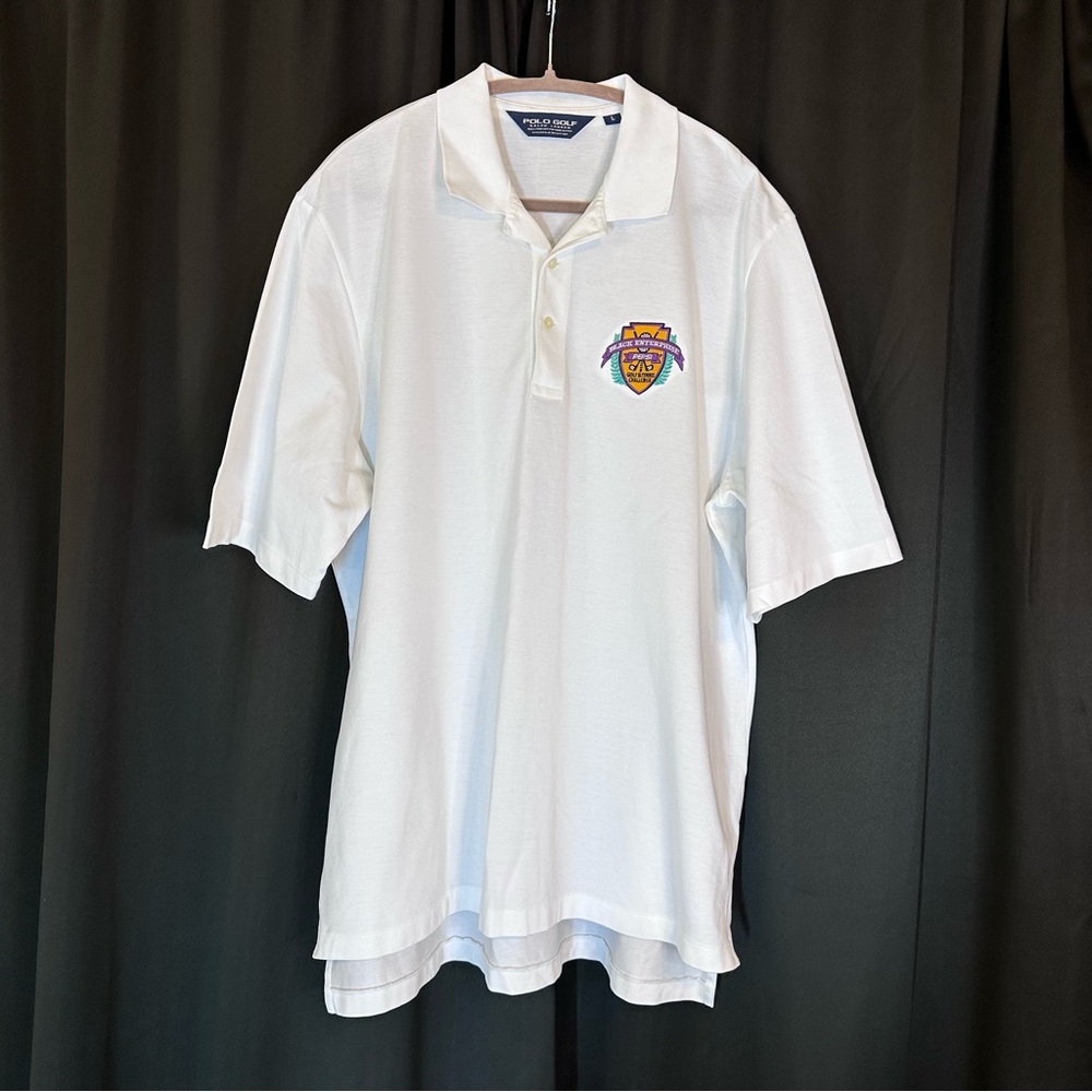 Polo Golf Ralph Lauren Shirt NWOT Sz L Black Enterprise‎ Pepsi Golf Tennis Chlng